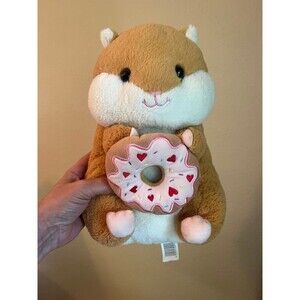 Bee Happy Hamster with Donuts